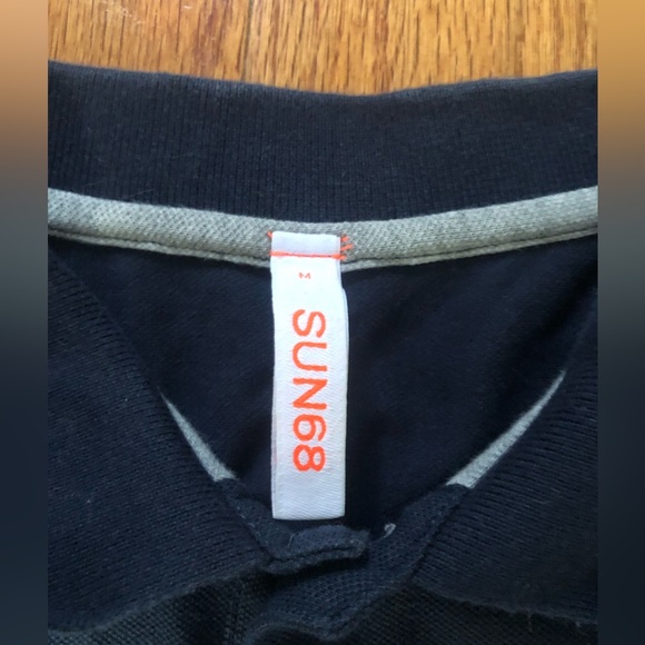 Sun 68 Blue Polo - Picture 2 of 3